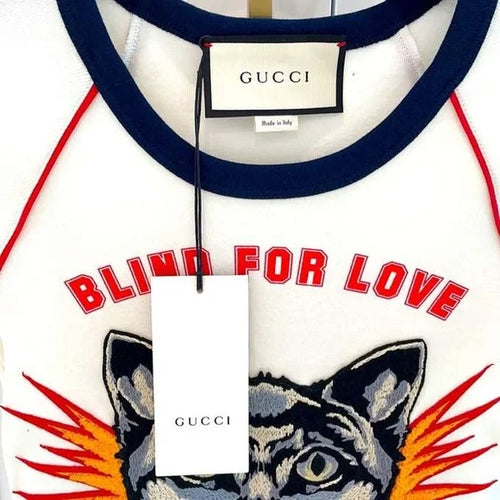 Playera Gucci x blind for love