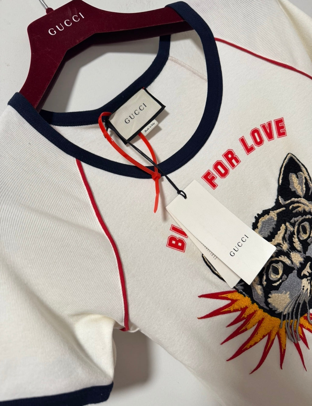 Playera Gucci x blind for love