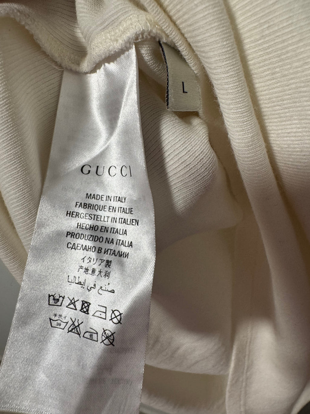 Playera Gucci x blind for love