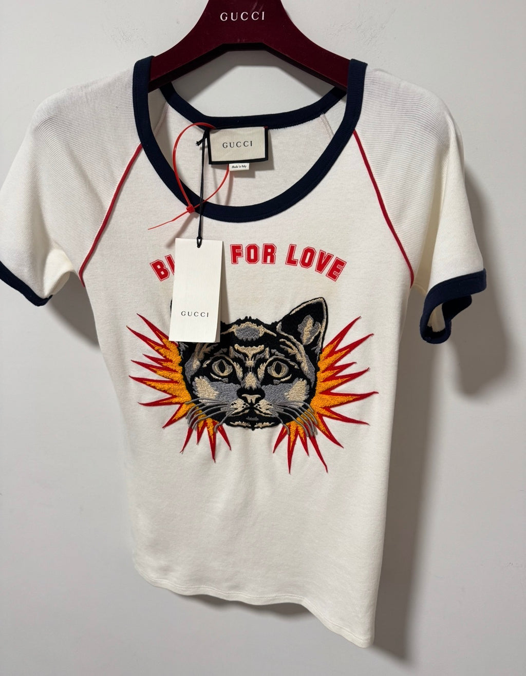 Playera Gucci x blind for love